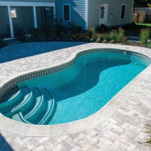 St Lucia fibreglass pool