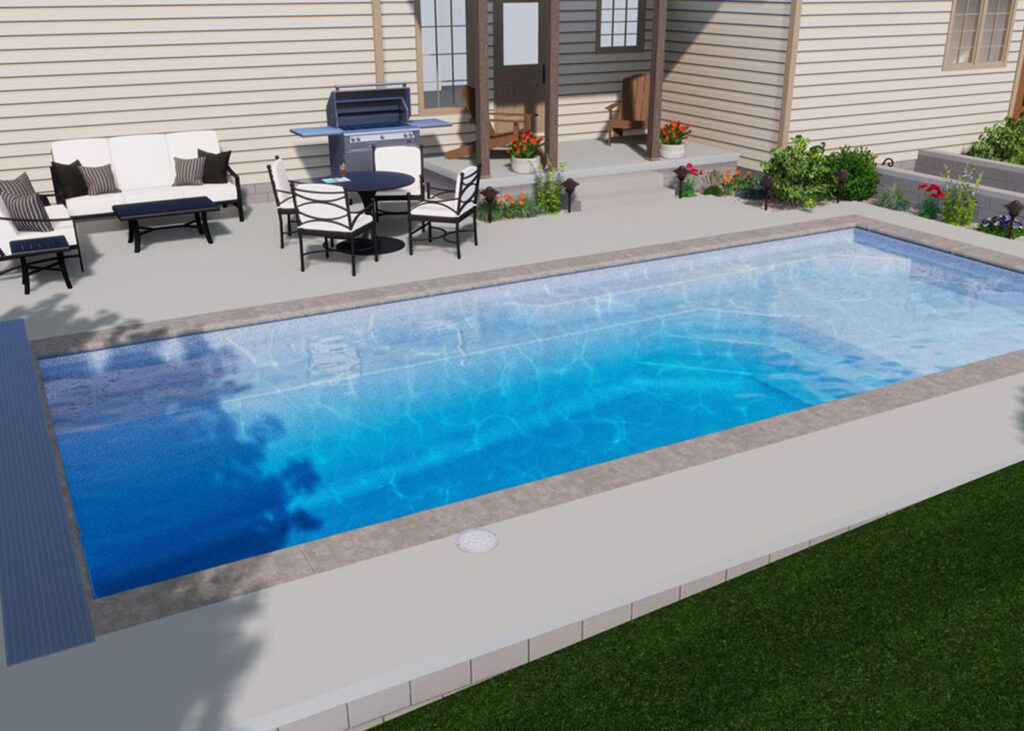 Apollo 32′ x 14′ - Elite Pool Builders