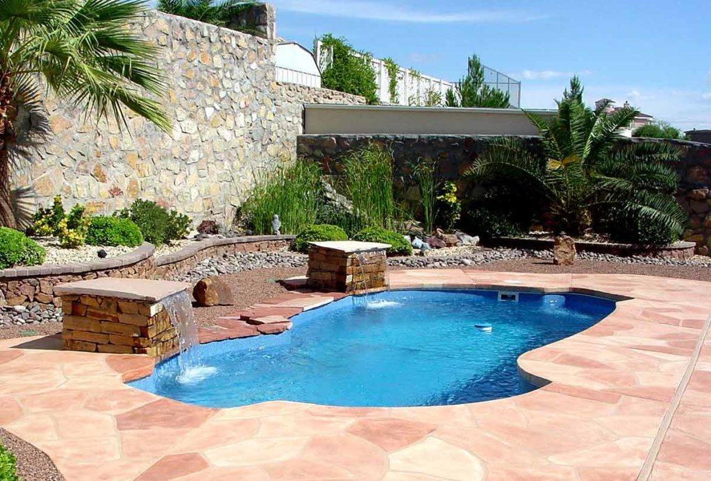 freeport fiberglass pool installation