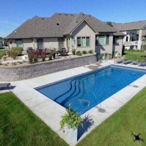 Olympia fibreglass pool