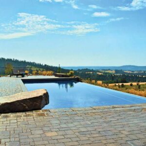 Monaco rectangle fibreglass pool